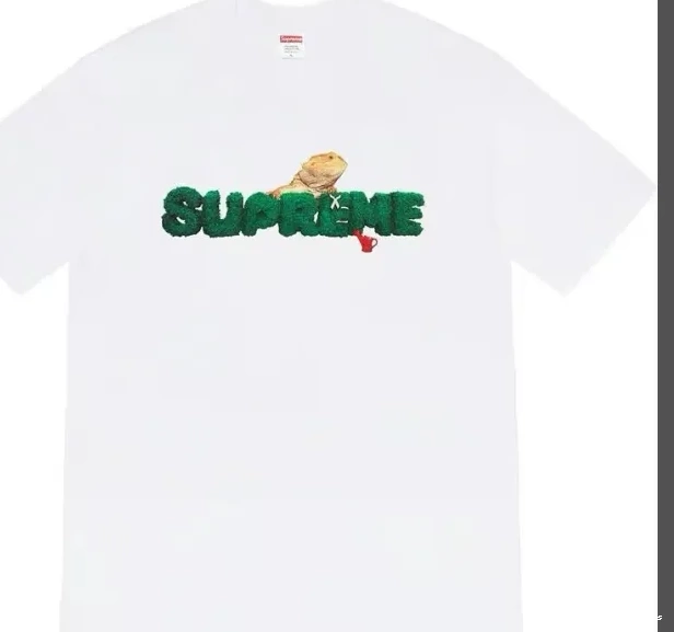 sleeved Green Lizard Black XL S Logo White Environmental M T-shirt L Tee 20SS Short Plant 0429
